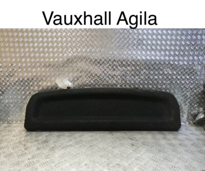 VAUXHALL AGILA MK2 HATCHBACK 5DR 2008-2014 BLACK. PARCEL SHELF COVER  LOAD C1