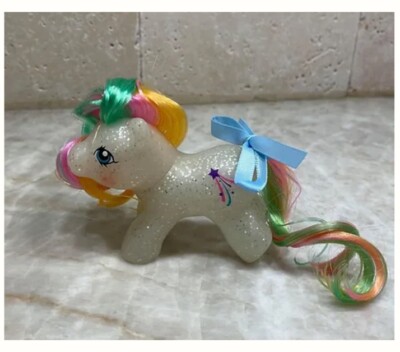 HQG1C Custom Little Pony Newborn - Glitter Wishes  G1 Style Baby Sparkle