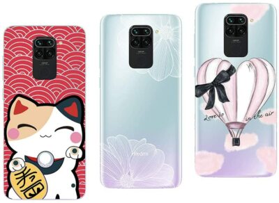 Xiaomi Redmi Note 9 - 3 Beautiful Shells Gel Fantasy Compatible Quality