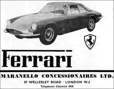 A4 Photo ferrari 1965 500 superfast