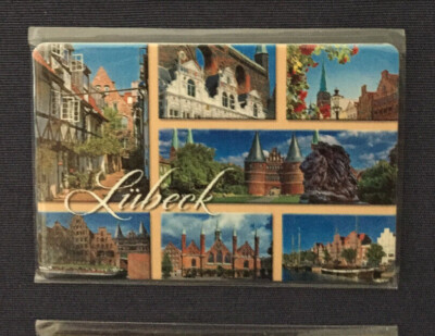 Kühlschrankmagnet Lübeck Holstentor Souvenir verschiedene Motive Bildmagnet Foto