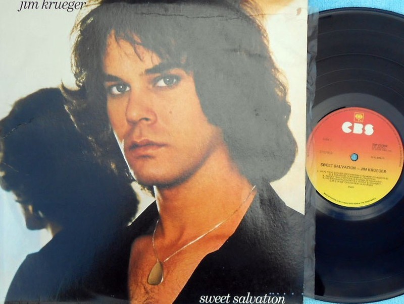 洋楽 JIM KRUEGER \"SWEET SALVATION\" Jim Krueger - Sweet Salvation, Vinyl Record Album LP, Promo