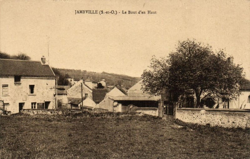 Cpa Jambville-Le Bout D'En Haut (260483)