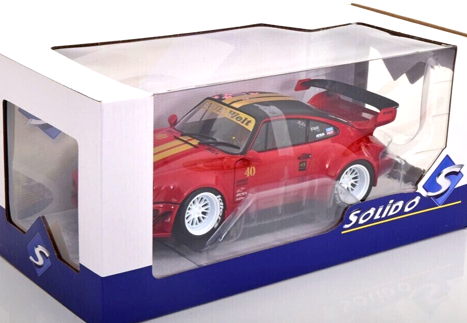 1/18 Porsche 911 (964) RWB Rauh-Welt Sakura 2021 Red Diecast 1/18 Porsche 911 (964) RWB Rauh-Welt Sakura 2021 Red Diecast