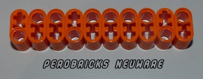 Lego Technic Technik 10 Liftarme 2 Löcher mit Kreuzloch #60483 orange NEUWARE
