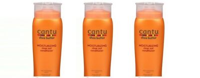 BL Cantu Shea Butter Conditioner Moisturizing Rinse Out 13.5 oz - THREE PACK