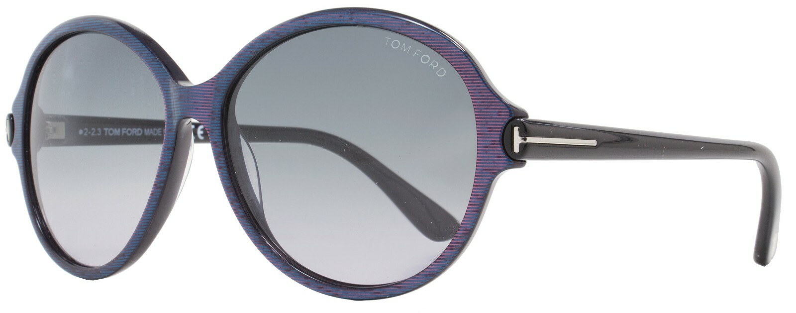 TOM FORD Milena TF343 83F Purple Prism Women Sunglasses