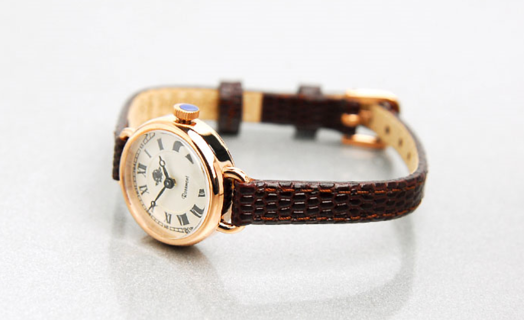 Pre-owned Rosemont Watch Rs45-05rm-br Lady Ems Shipping