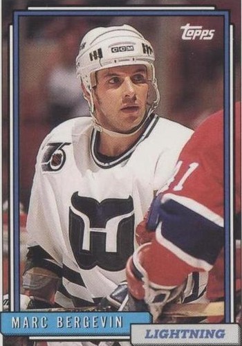 1992-93 Topps - Marc Bergevin #61
