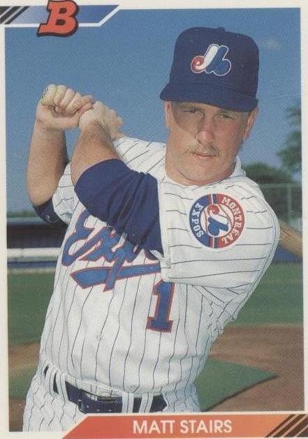 1992 Bowman - Matt Stairs #434