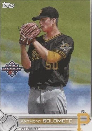 2022 Topps Pro Debut - Anthony Solometo #PD-34