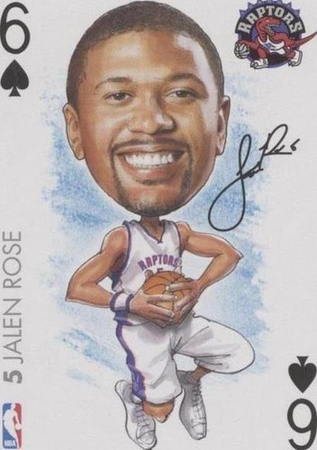 2004-05 All Pro Deal Playing Cards - Jalen Rose #6S