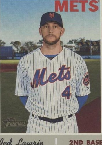 2019 Topps Heritage High Number - Jed Lowrie #557