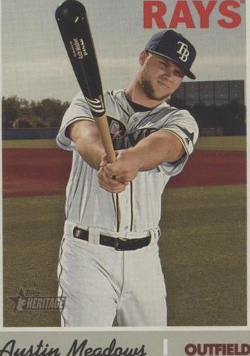 2019 Topps Heritage High Number - Austin Meadows #537