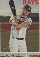 2019 Topps Heritage High Number - Austin Meadows #537
