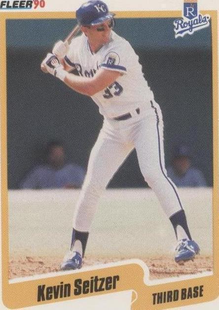 Fleer 1990 - Kevin Seitzer #117