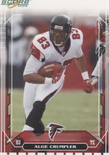 2006 Score Alge Crumpler #12