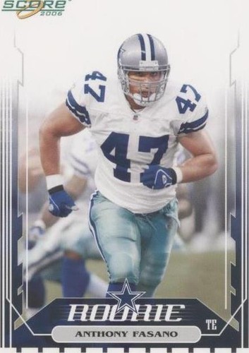 2006 Score Anthony Fasano #383
