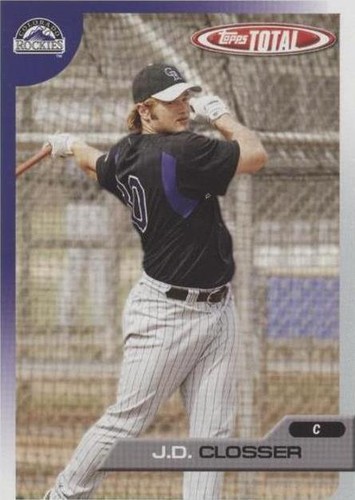 2005 Topps Total - J.D. Closser #187