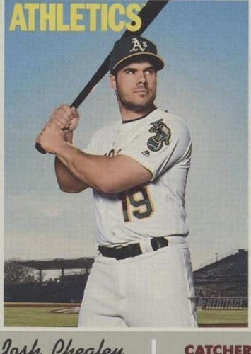 2019 Topps Heritage High Number - Josh Phegley #570