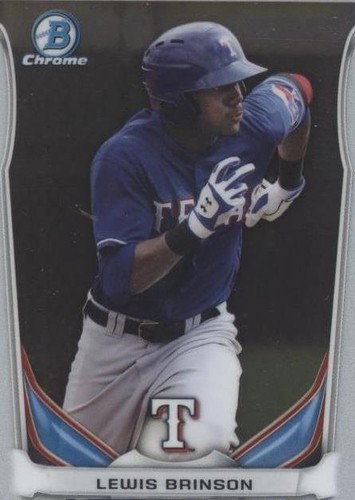 2014 Bowman Draft - Lewis Brinson #CTP-53