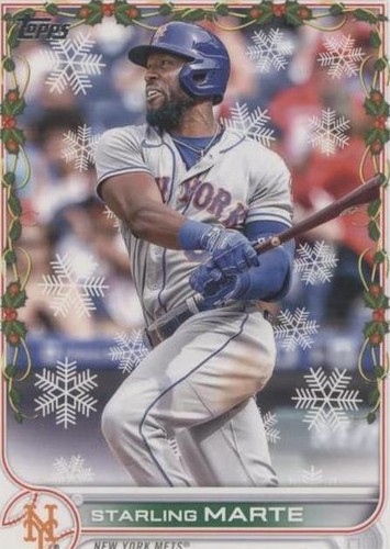 2022 Topps Holiday - Starling Marte #HW23