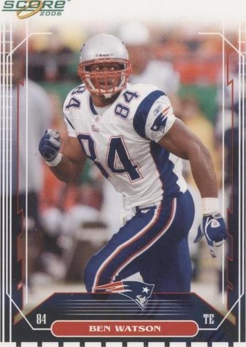 2006 Score Ben Watson #166