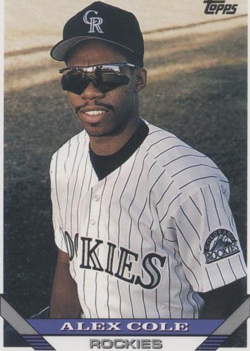 1993 Topps - Alex Cole #591