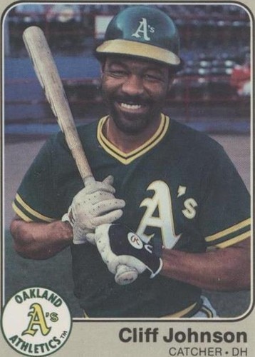 1983 Fleer - Cliff Johnson #520