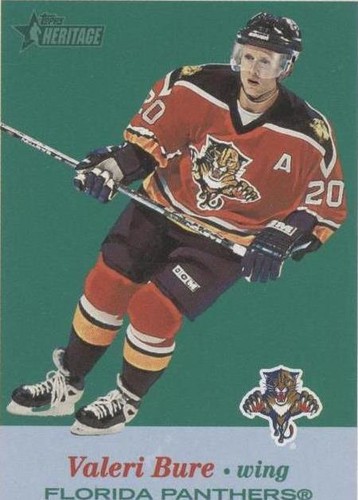 2001-02 Topps Heritage - Valeri Bure #172