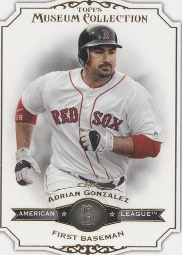 2012 Topps Museum Collection - Adrian Gonzalez #14