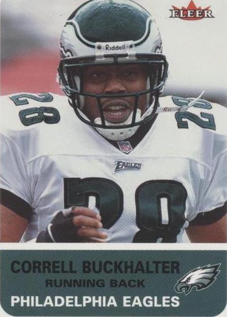 2002 Fleer Tradition Correll Buckhalter #194