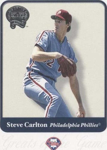2001 Fleer Greats of the Game - Steve Carlton #125