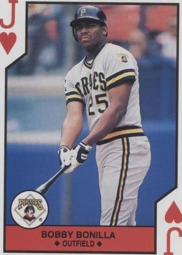 1990 U.S. Playing Cards Major League All-Stars - Bobby Bonilla #JH