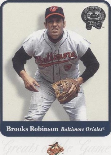 2001 Fleer Greats of the Game - Brooks Robinson #22
