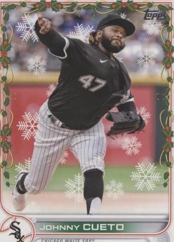 2022 Topps Holiday - Johnny Cueto #HW110