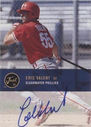 2000 Just Minors - Eric Valent #BA-28