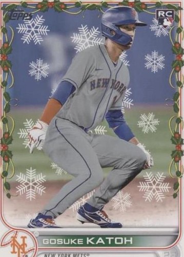 2022 Topps Holiday - Gosuke Katoh #HW149