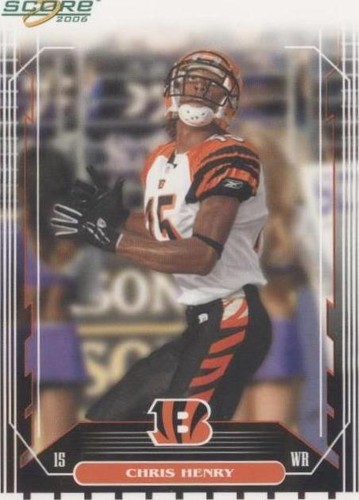 2006 Score Chris Henry #57