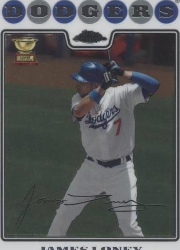 2008 Topps Chrome - James Loney #74