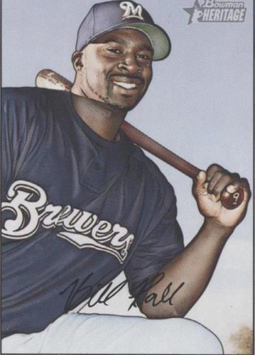 2007 Bowman Heritage - Bill Hall #92