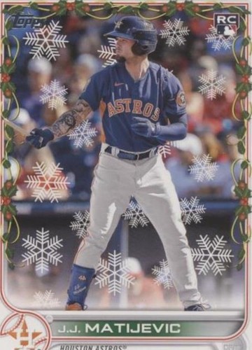 2022 Topps Holiday - J.J. Matijevic #HW136