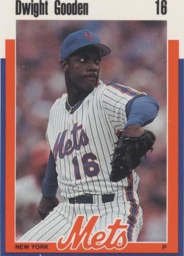 Mitchell Ness New York Mets Dwight Gooden Baseball Jersey