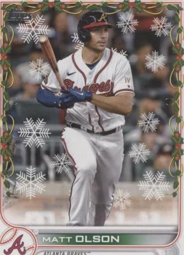 2022 Topps Holiday - Matt Olson #HW160