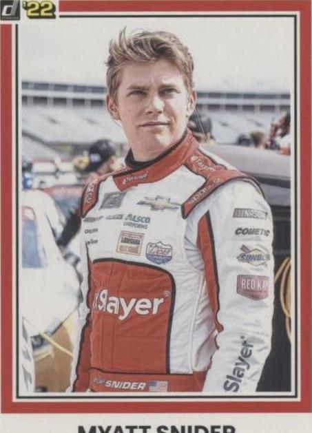 2022 Panini Donruss NASCAR - Myatt Snider #185