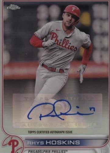 2022 Topps Chrome Update Series - Rhys Hoskins #AC-RH