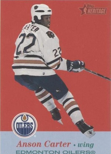 2001-02 Topps Heritage - Anson Carter #80