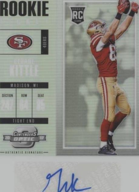 2017 Panini Contenders Optic - Rookie Ticket Autograph #186 George ...