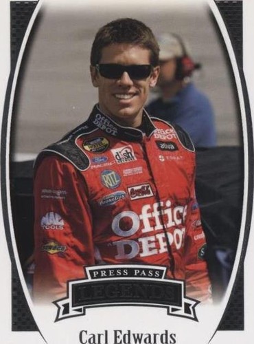 2007 Press Pass Legends - Carl Edwards #48