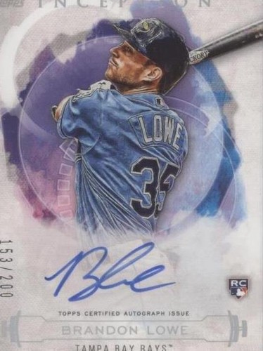2019 Topps Inception - Brandon Lowe #RES-BL